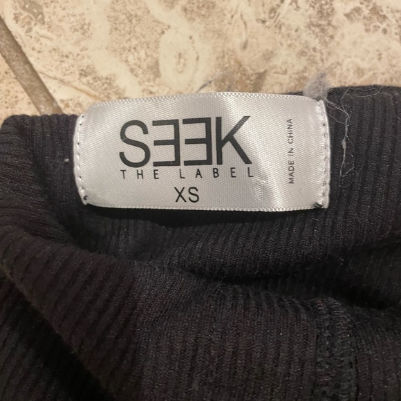 Seek the Label Mini Black Dress - Picture 3 of 3